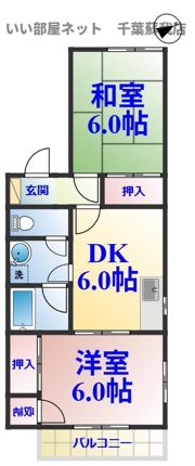 アートイン市原C棟の間取り画像
