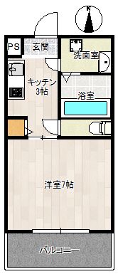 シャルム千林2番館の間取り画像