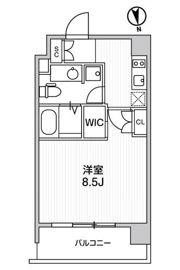 アーデン麻布十番の間取り画像