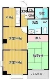 プリスティーヌの間取り画像