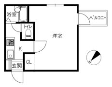 プレステージ小立野の間取り画像