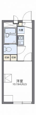 レオパレスシエナ九品寺Ⅰの間取り画像