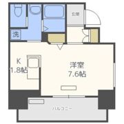 プレサンス心斎橋ラヴィの間取り画像