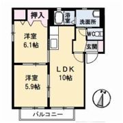 Graceful KAWAUCHIの間取り画像