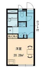 レオパレス谷万成の間取り画像
