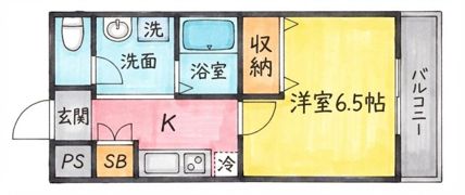 ロイヤルクイーンズパーク蛍池の間取り画像