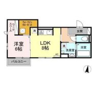 よつばアパートメントの間取り画像