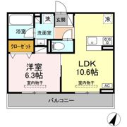 ビラフランカの間取り画像