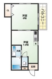 ときわ打出レクランの間取り画像