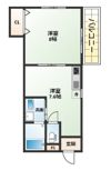 ときわ打出レクランの間取り画像