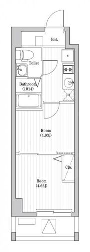 アーバハイツ六町2号館の間取り画像