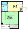 メゾンAD2の間取り画像