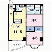 シャトーエテルネの間取り画像