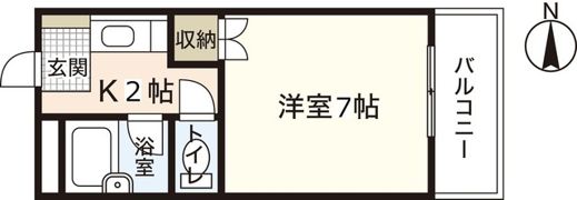 森田ビル№2の間取り画像