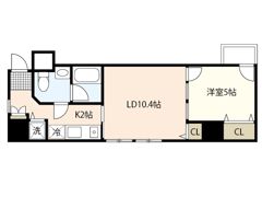 LUXES大手町の間取り画像