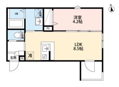 robot home 北綾瀬の間取り画像