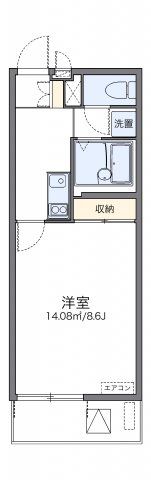 レオネクストリバーシティ本町の間取り画像