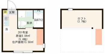 ハーモニーテラス大和町Vの間取り画像