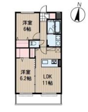 ウッドコート御南の間取り画像
