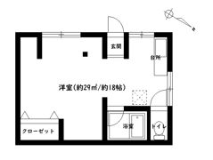 みかど荘の間取り画像