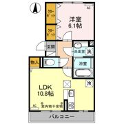 リヴェールマリーズ Eの間取り画像