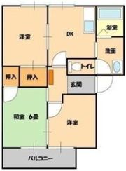 レジデンス21Cの間取り画像