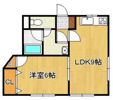 レゾン岩瀬I・IIの間取り画像