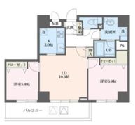 ドゥーエ横浜駅前の間取り画像