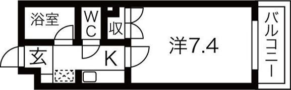 シティライフ覚王山の間取り画像