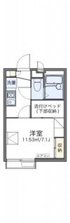 レオパレスネオライフ江古田Ⅱの間取り画像