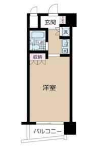 関内ロイヤルガーデンの間取り画像