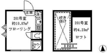 ソフィアフラットの間取り画像