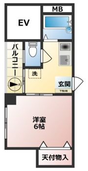 アミューズメント・シーマの間取り画像