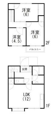アムゼ楊子Ⅲの間取り画像