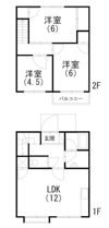 アムゼ楊子Ⅲの間取り画像