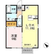 コンフォート ｳｴｽﾄの間取り画像