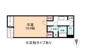 デルタウィングの間取り画像