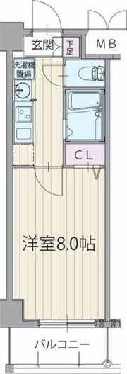 パルティール今池の間取り画像