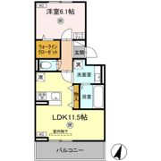 セレブ菊池の間取り画像