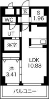 あさひグランレジデンシア高崎Iの間取り画像