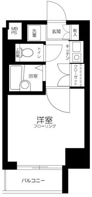 ヴェルステージ戸越の間取り画像