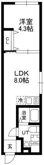 モンテ駒込の間取り画像