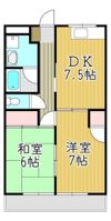 メゾンKの間取り画像