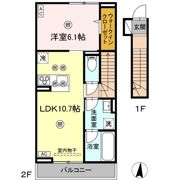 ヌオーヴォチッタの間取り画像