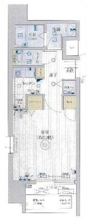 ダイドーメゾン大阪・堂島の間取り画像