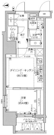アークプラザ西日暮里の間取り画像