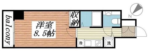 メゾン・ド・ヴィレ本駒込の間取り画像