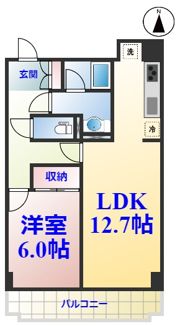 アーバンエクセル蘇我の間取り画像