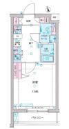 GENOVIA亀戸水神skygardenの間取り画像