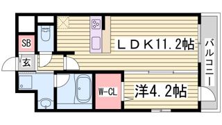 リアライズ神戸長田の間取り画像